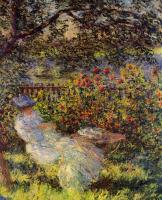 Monet, Claude Oscar - Alice Hoschede in the Garden